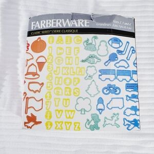 FARBERWARE 79 Piece Cookie Cutter Set